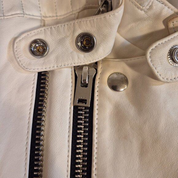 IRO off-white leather jacket - Picture 4 of 16